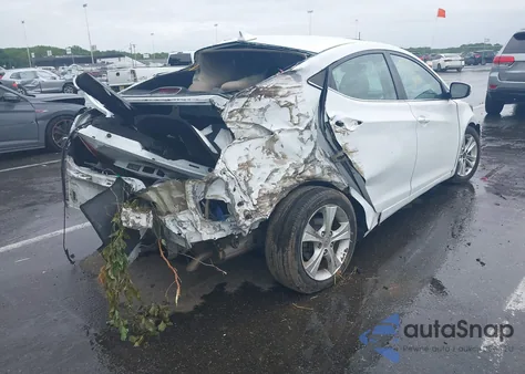 2016 Hyundai Elantra Value Edition from USA, damaged, VIN 5NPDH4AE0GH795401